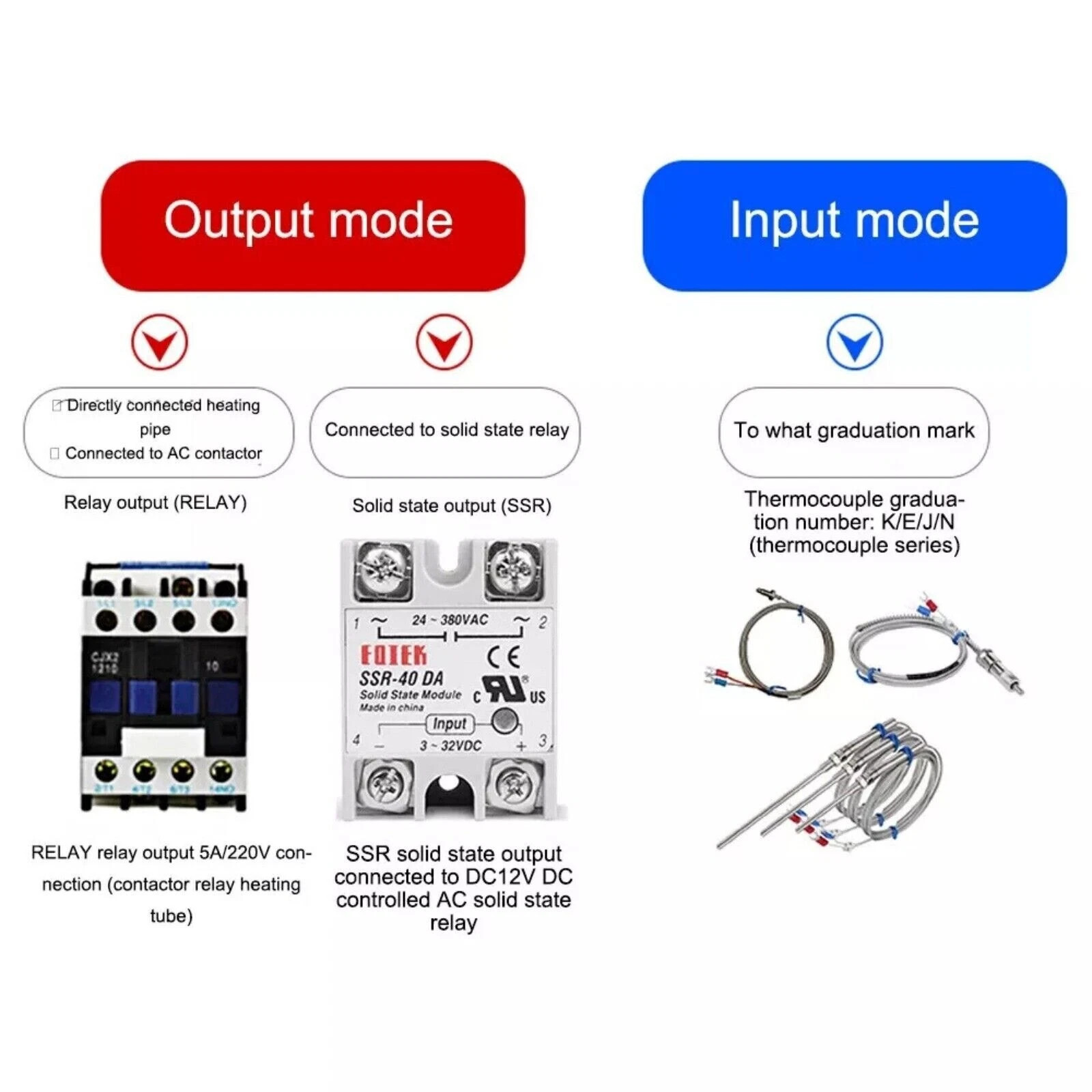 PID Temperature Controller Thermostat 100V To 240V SSR/Relay Thermocouple MT-L