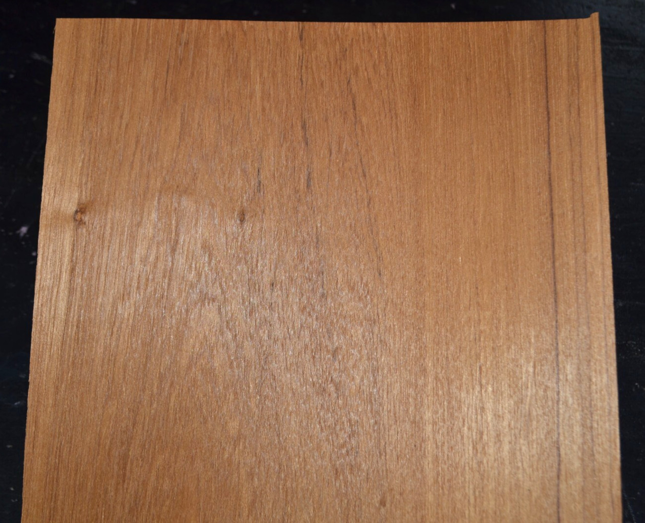 Teak Raw Wood Veneer Sheet 12.5 x 39 inches 1/42nd Blemished M35137-10