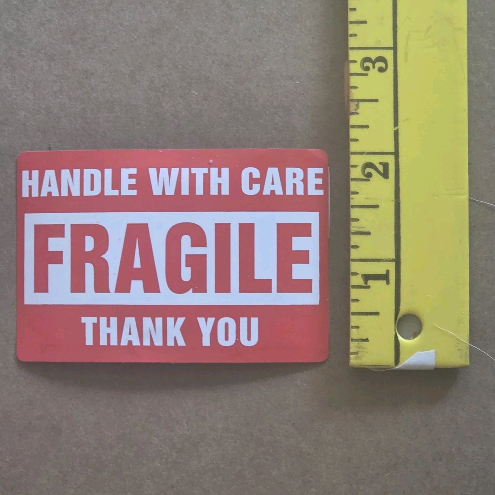 FRAGILE Handle With Care Stickers 2″X3″ 36 Pieces Self Stick Labels