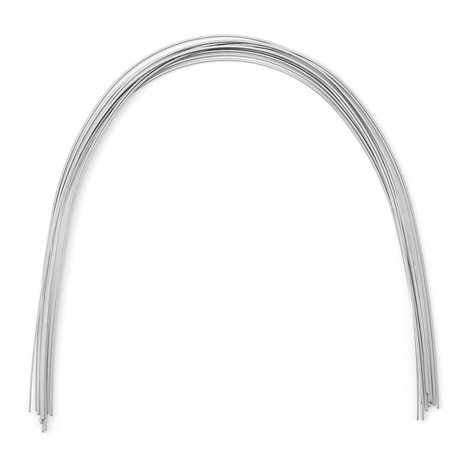 100PCS JMU Orthodontic NiTi Archwire Super Elastic Ovoid Rectangular Full Sizes