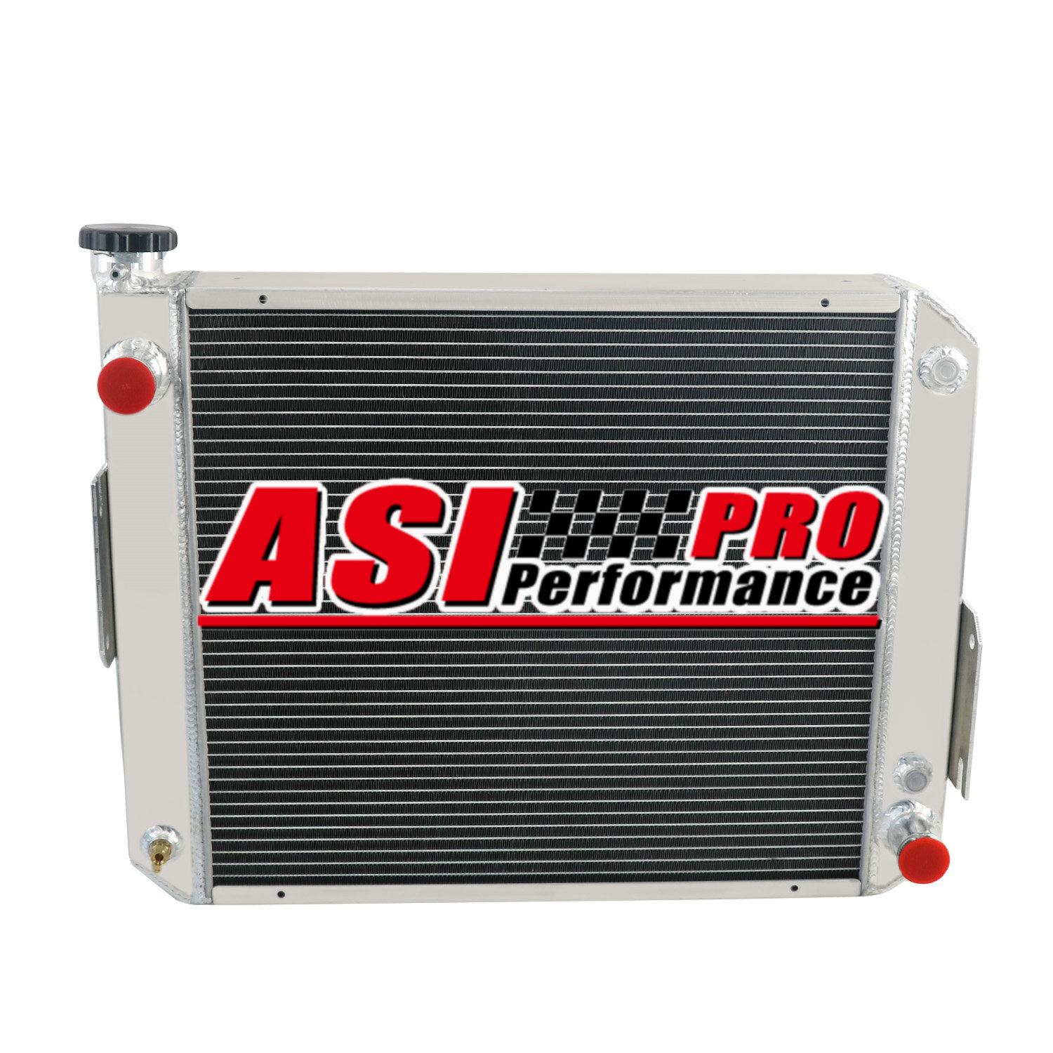4Row Radiator For Hyster Yale Forklift H45-65XM 2.6L Perkins 2.4L Isuzu GM 3.0L