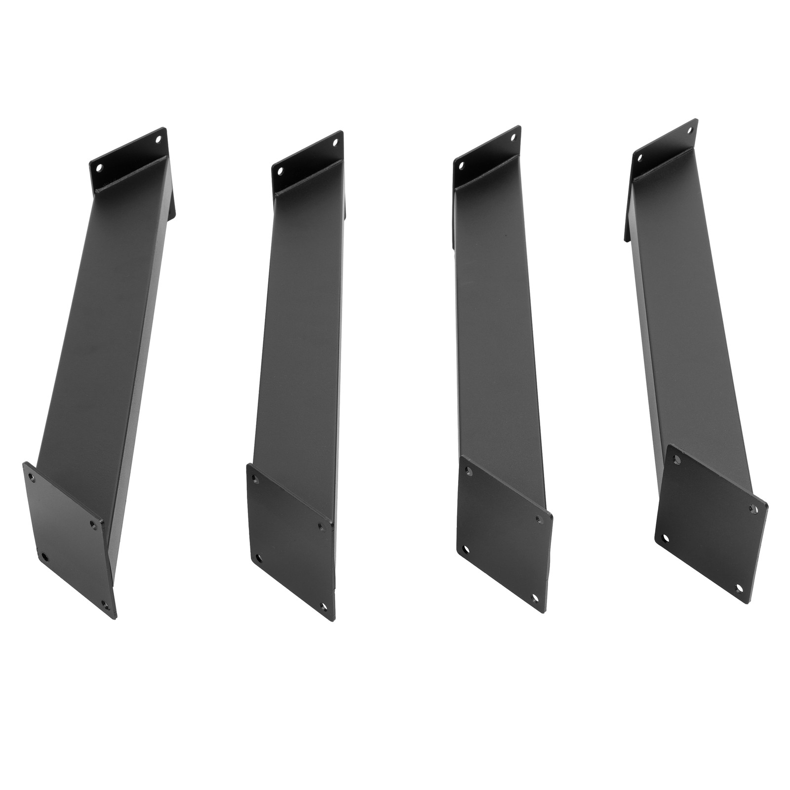 45 Degree Angle Support Bracket Pergola Heavy Duty Connectors Steel 4 Pcs