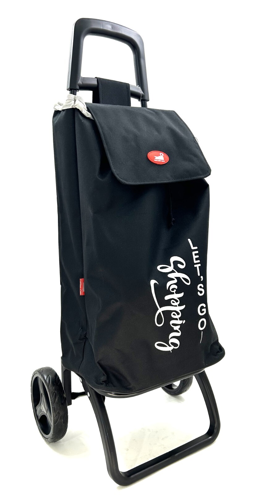 NWT Large Capacity Light Weight Wheeled Shopping Trolley Push Cart Laundry Bag