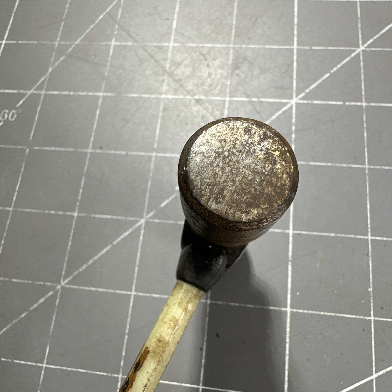 Vintage Nupla Tools USA M-4 M4 4 Ounce Ball Peen Hammer Fiberglass Made In USA