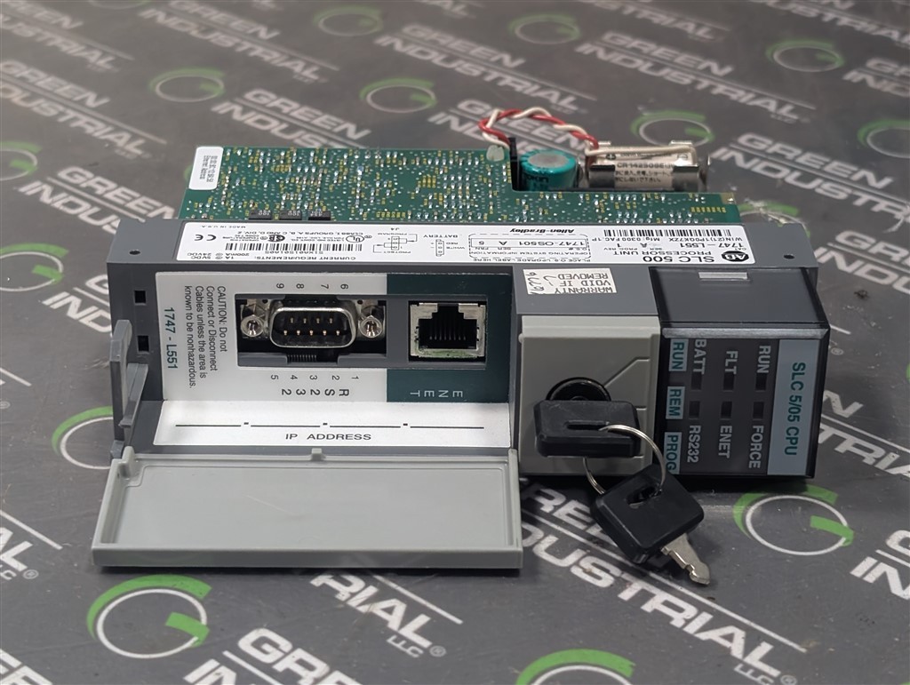 USED Allen Bradley 1747-L551/A SLC 500 Processor Unit Proc. Rev. 1 OS501