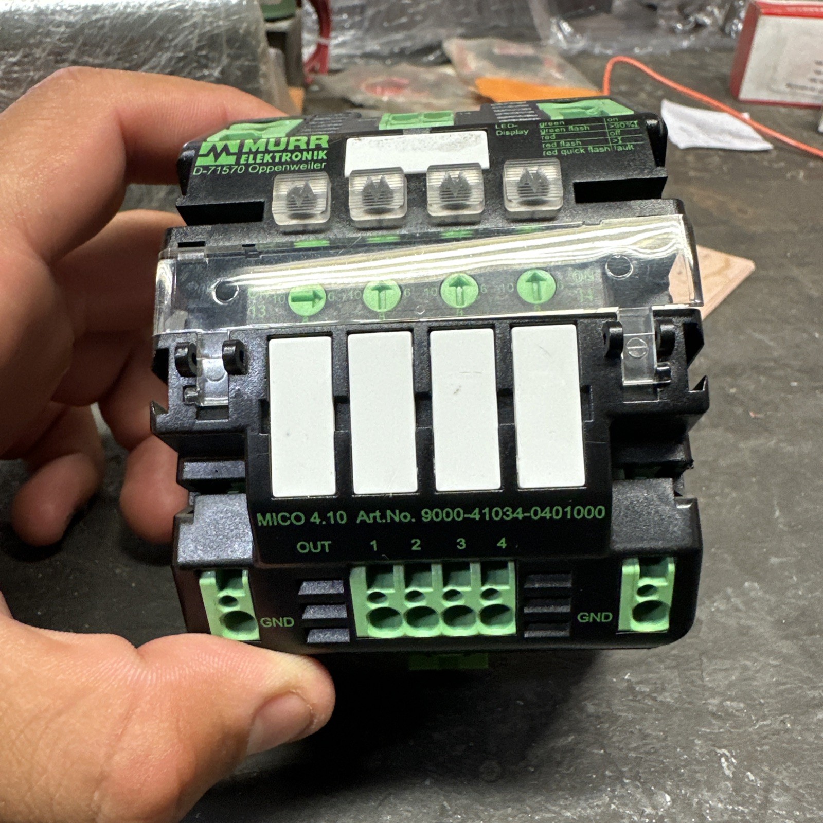 Murr Elektronik D-71570 Oppenweiler 900-41034-040100