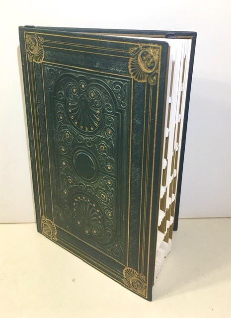 PAPER BLANKS ADDRESS BOOK ~ EMBOSSED COVER GOLD ACCENTS