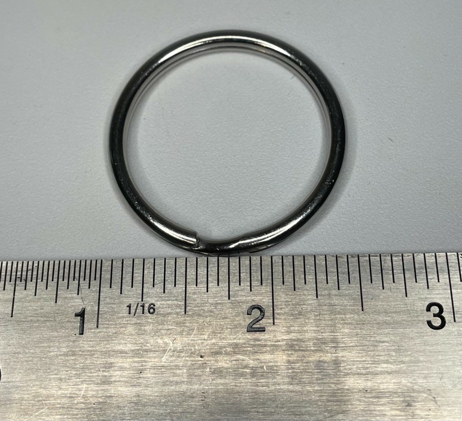 1″ – 2″ (25mm-50mm) 304 Stainless Steel Split Rings, Key Rings – 4 pieces