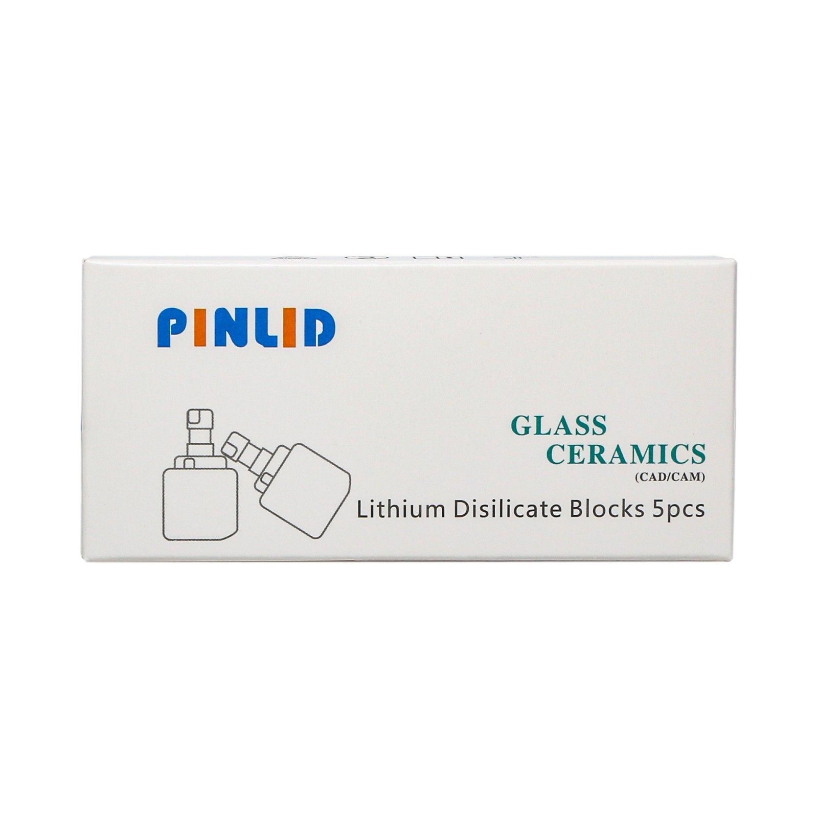 Dental Emax C14 Lithium Disilicate Glass Ceramic Crown Blocks CEREC CAD CAM LT