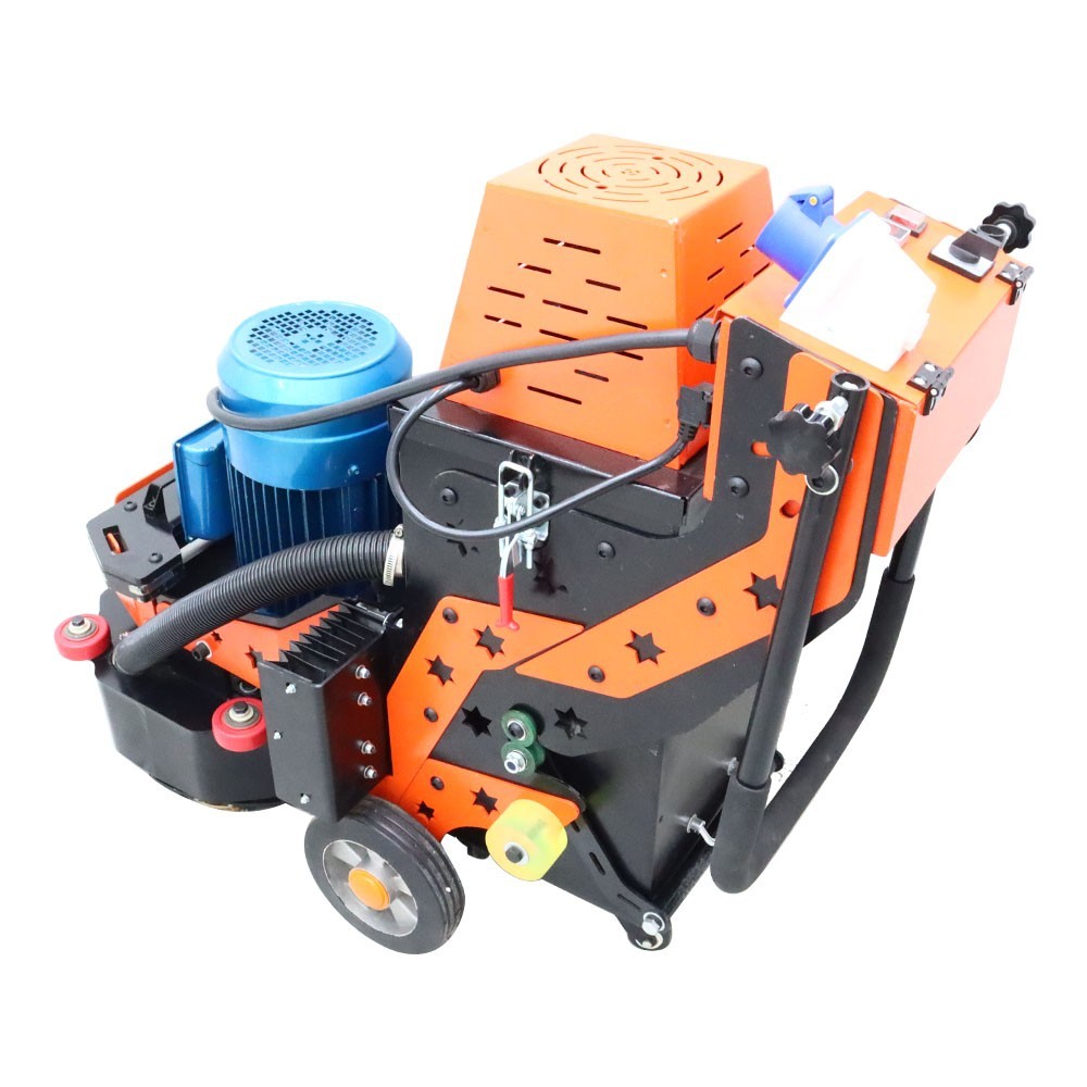 220V 5.4HP Concrete Floor Grinding Polishing Machine 16.14″Grind Wide 6pcs Head
