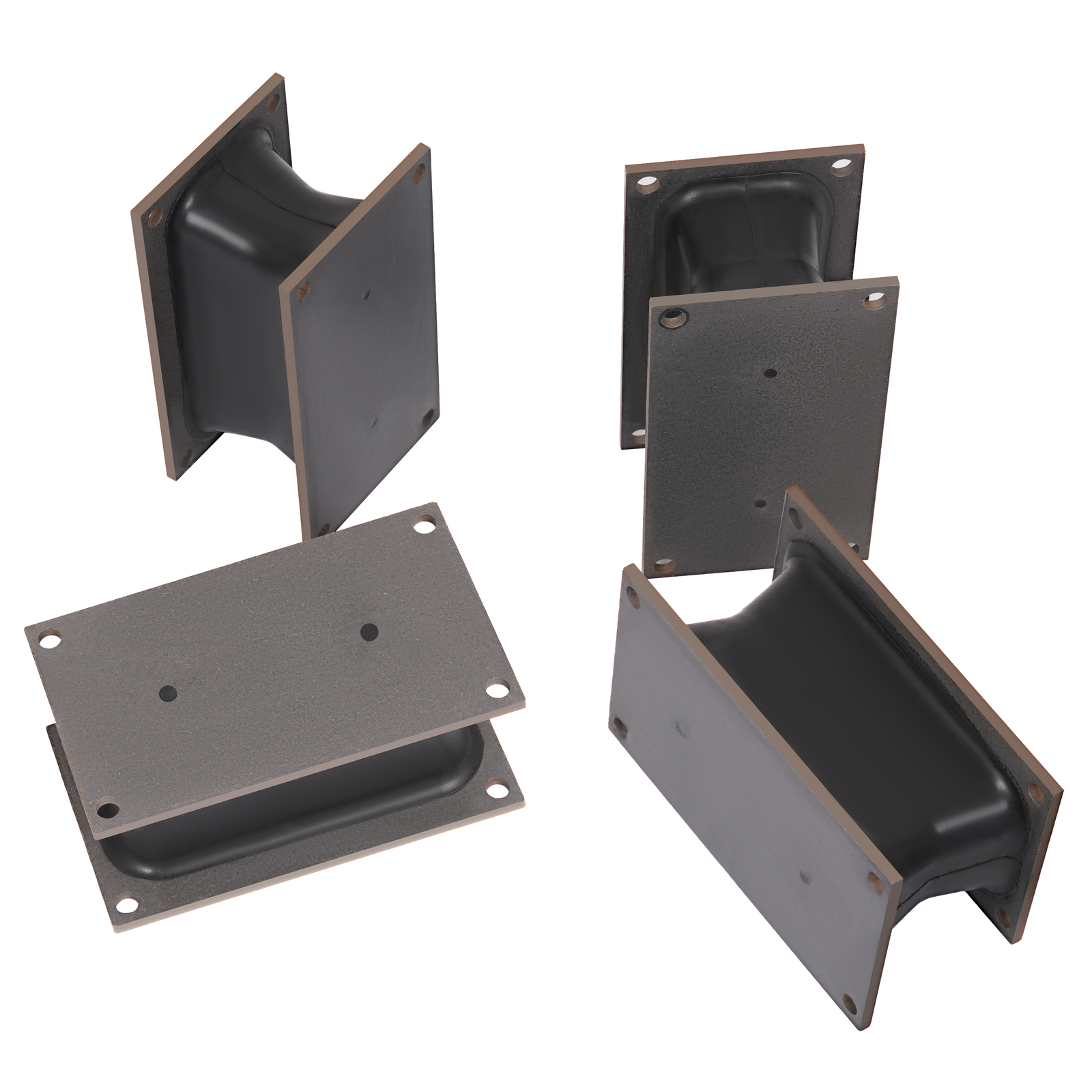 NEW 4 Pack Vibratory Plate Compactor Rubber Isolator Shock Mount For Stanley