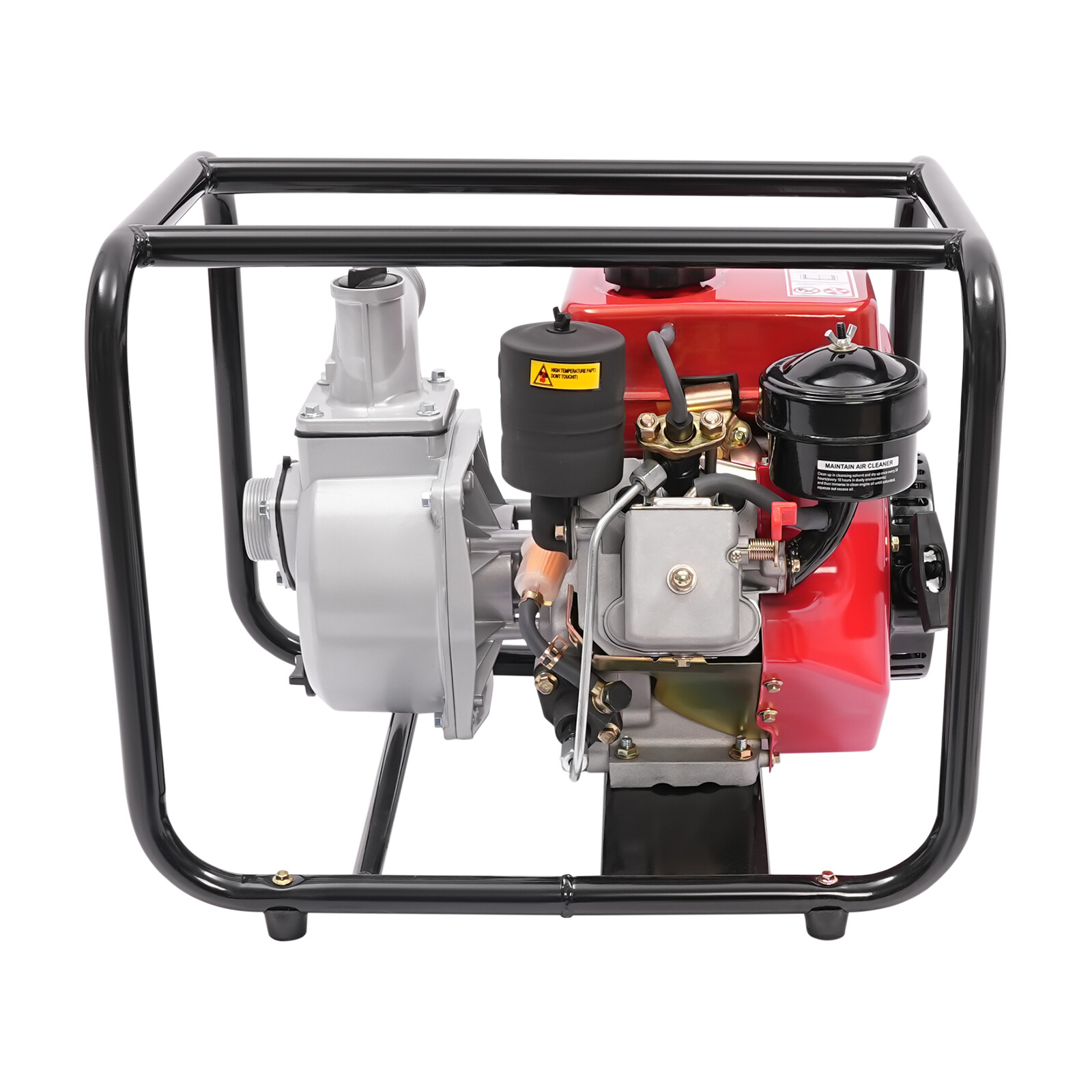 196CC 4-Strok Diesel Water Pump 2.3 kW Air Cooling Water Transfer Pump Modern