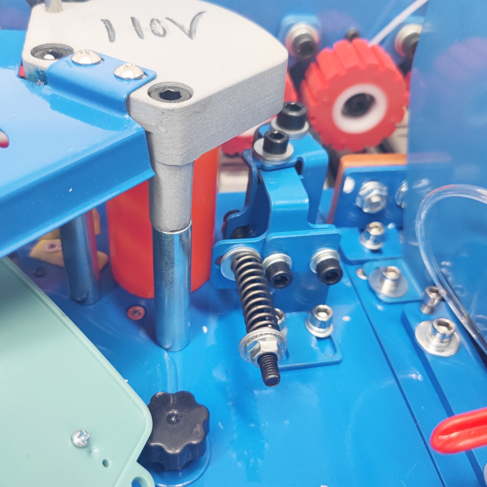 110V Woodworking Edge Bander Edge Banding Machine for Straight and Curved Edges