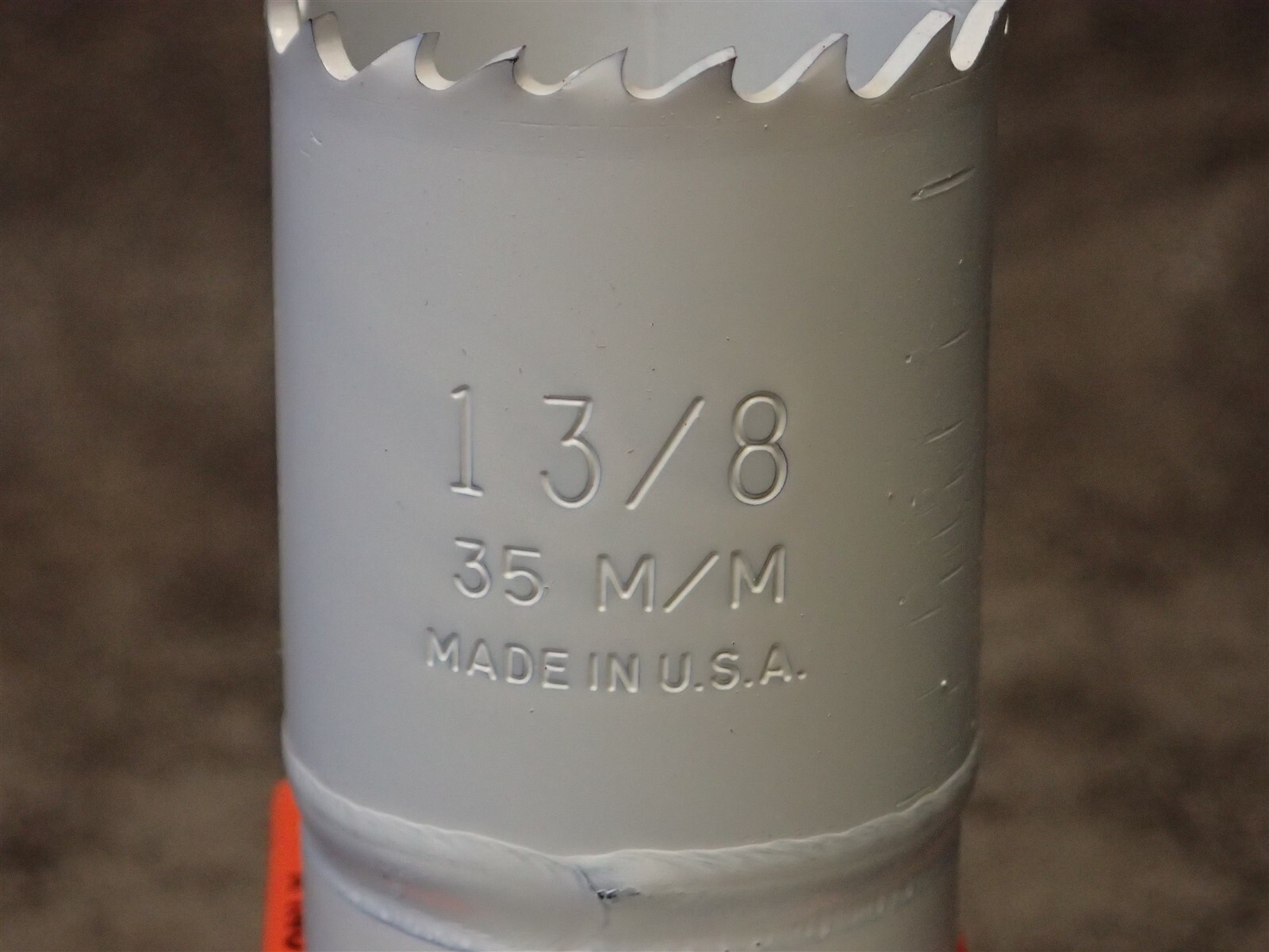 #22 Marvel Armstrong Blum 1-3/8″ Hole Saw, 2″ Cutting Depth HSS Tooth Edge 4/6MT