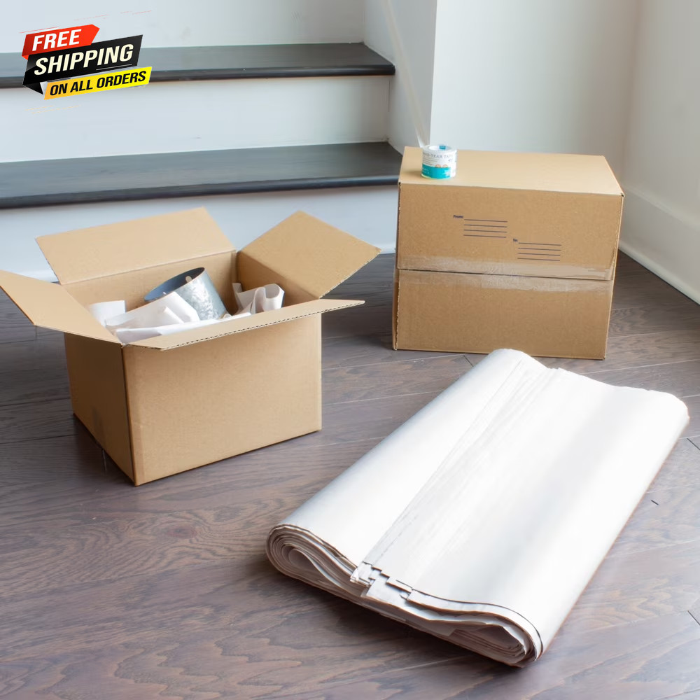 Packing Paper, 24 In. X 36 In., Unprinted, 240 Sheets