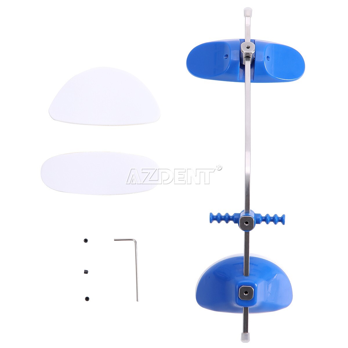 Dental Ortodoncia Facial Reverse Pull Headgear Multi Ajustable Azul Mascara Blue