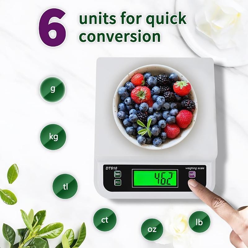 Commercial Food Scales 66LB 30Kg Large Digital Kitchen Scale for Baking Deli M