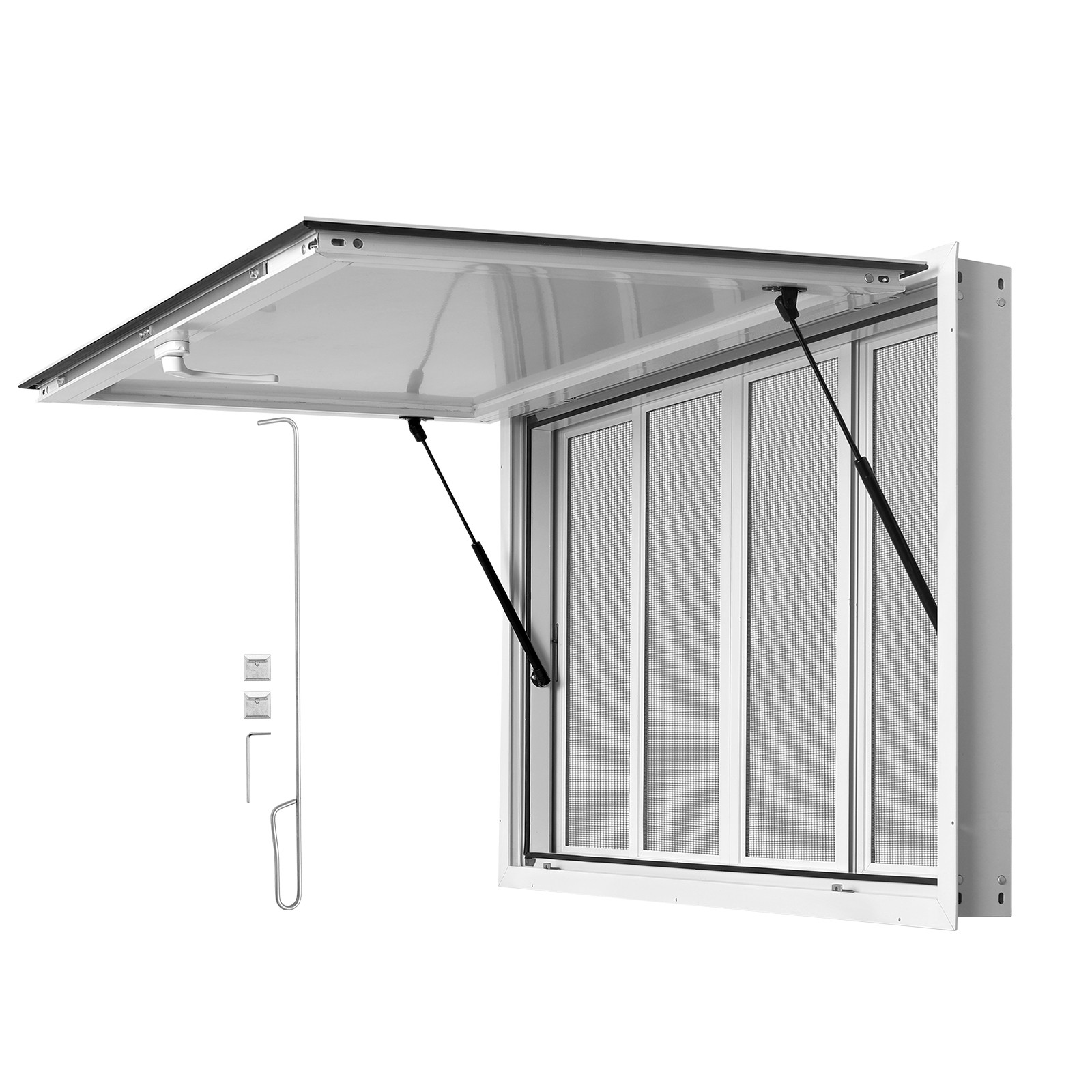 Uimoso 45×30 in Aluminum Alloy Concession Window for Food Truck Service