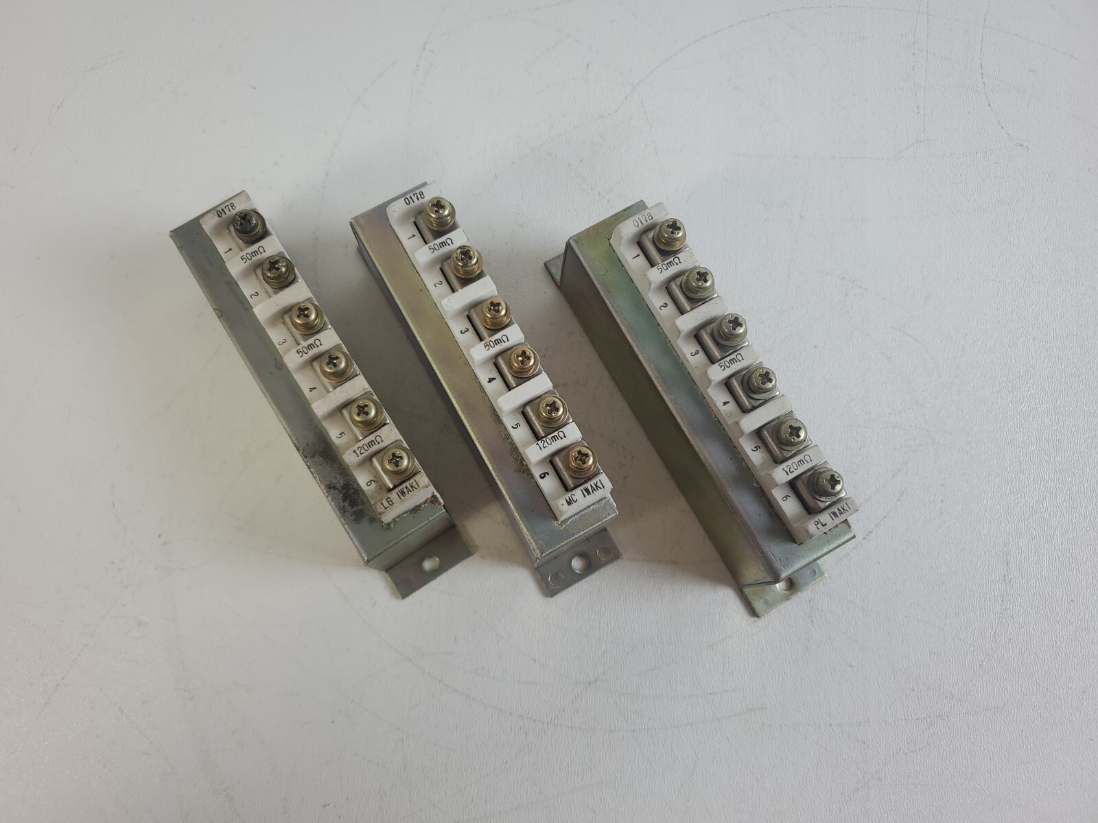 Fanuc Iwaki 0178 Resistors 50mΩ to 120mΩ PACK OF 3
