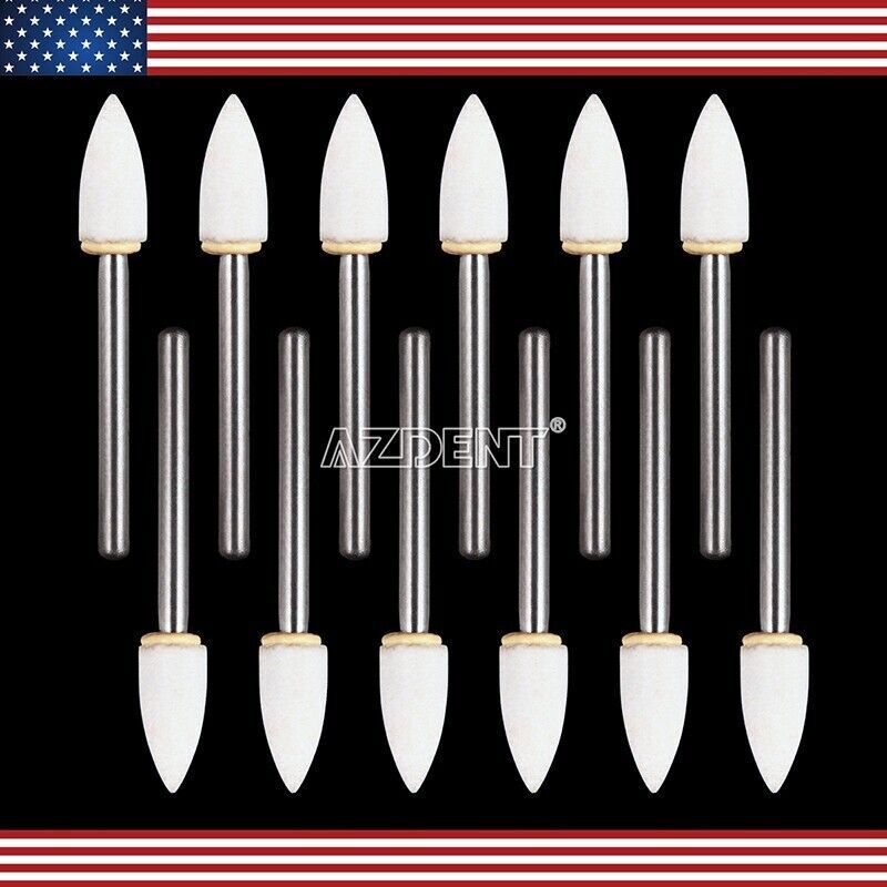 AZDENT Dental Lab Polishing Kit HP RA FG Polisher Burs For Low Speed Handpiece