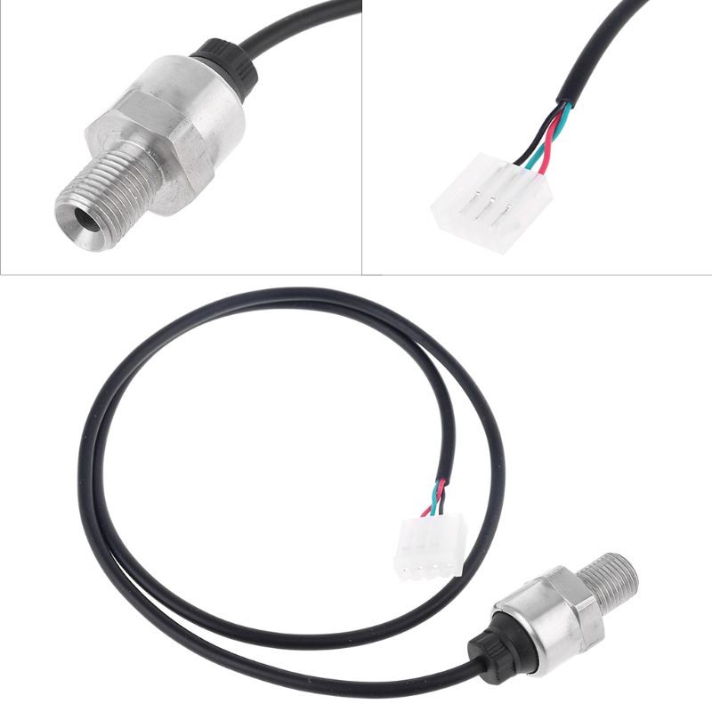 0-0.8Mpa Psi Pressure Sender Stainless Steel for Oil Fuel Air Water Pressure