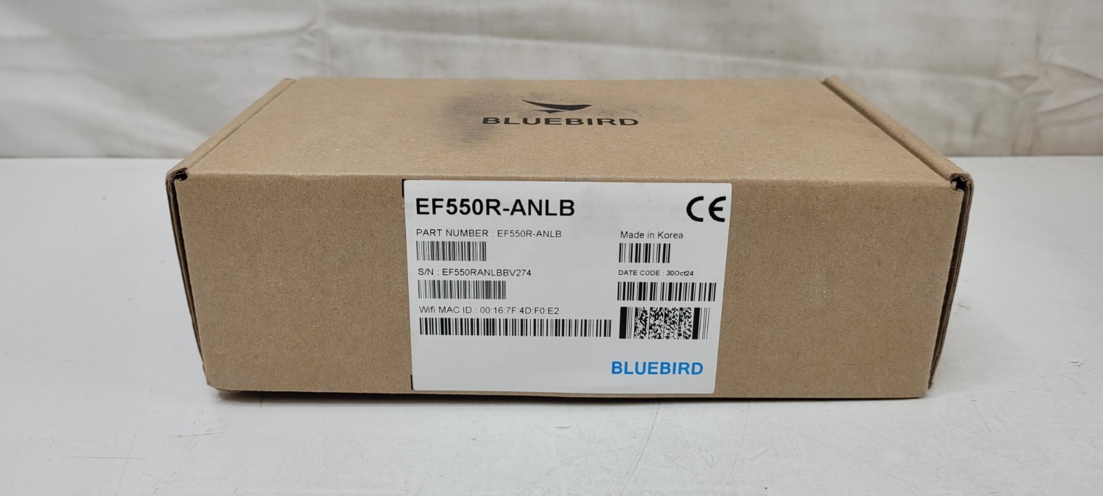 BLUEBIRD EF550R-ANLB ULTRA-RUGGED HANDHELD COMPUTER WIFI 4/64GB NEW IN BOX
