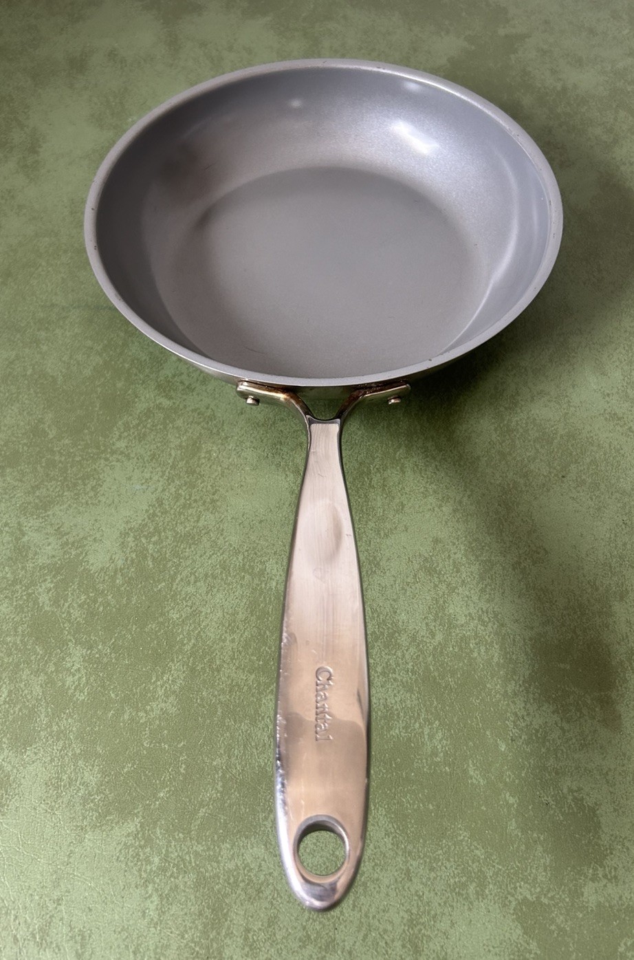 Chantal Induction 21 Steel 10-Inch Frying Pan w/ Ceramic Coating