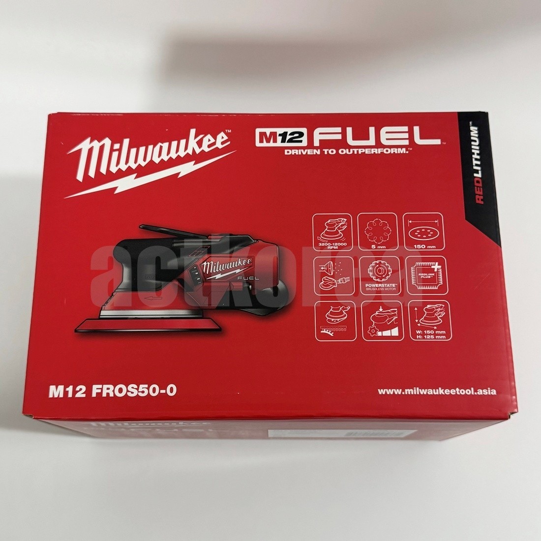 Milwaukee M12FROS50 12V 6″ Random Orbital Sander Tool only Baretool (Body only)