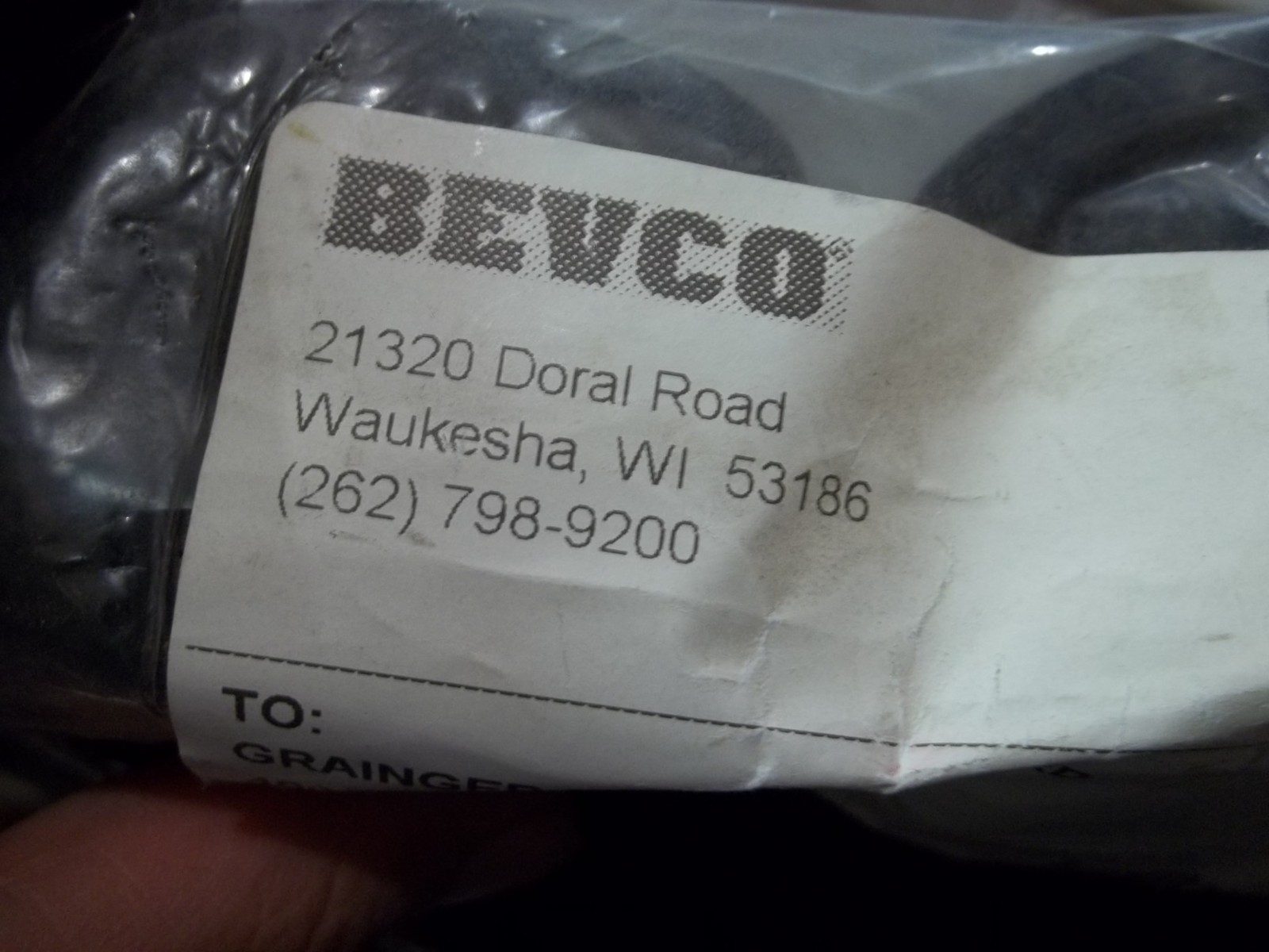 LOT OF 5 NEW IN PKG BEVCO 422L34 DUAL WHEEL HARD FLOOR CASTER 3″ (394)