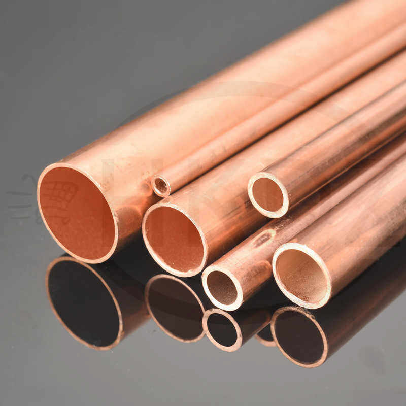 Copper Round Tube OD Ø1.5mm 2mm 3mm 4mm 5mm 6mm 7mm 8mm 10mm -30mm Lengths 300mm