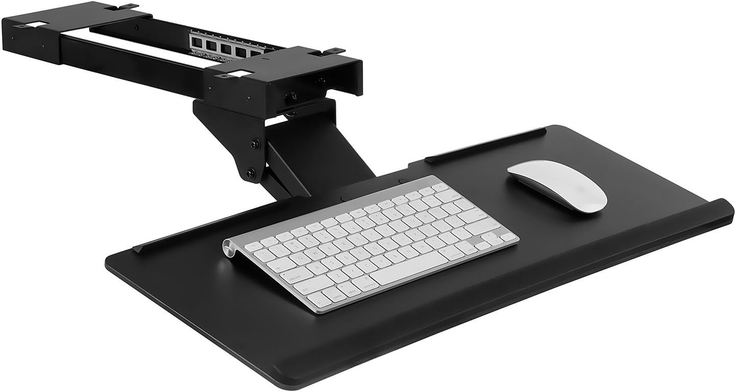 Mount-It! Under Desk Computer Keyboard and Mouse Tray FREE SHIPPING