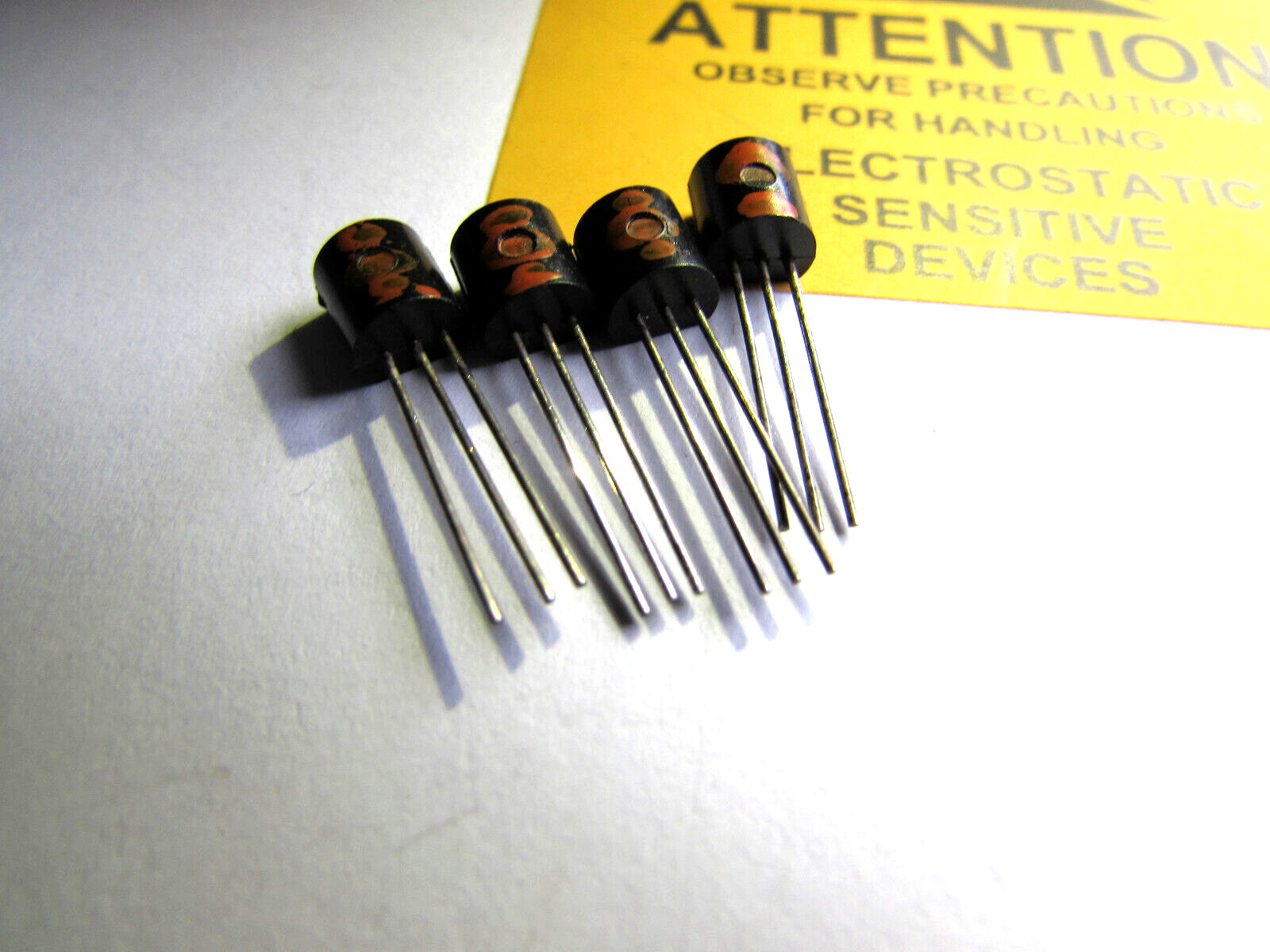 TI312C Texas Instruments P Channel JFET Transistors TO-92 NOS 4pcs FAST SHIP USA