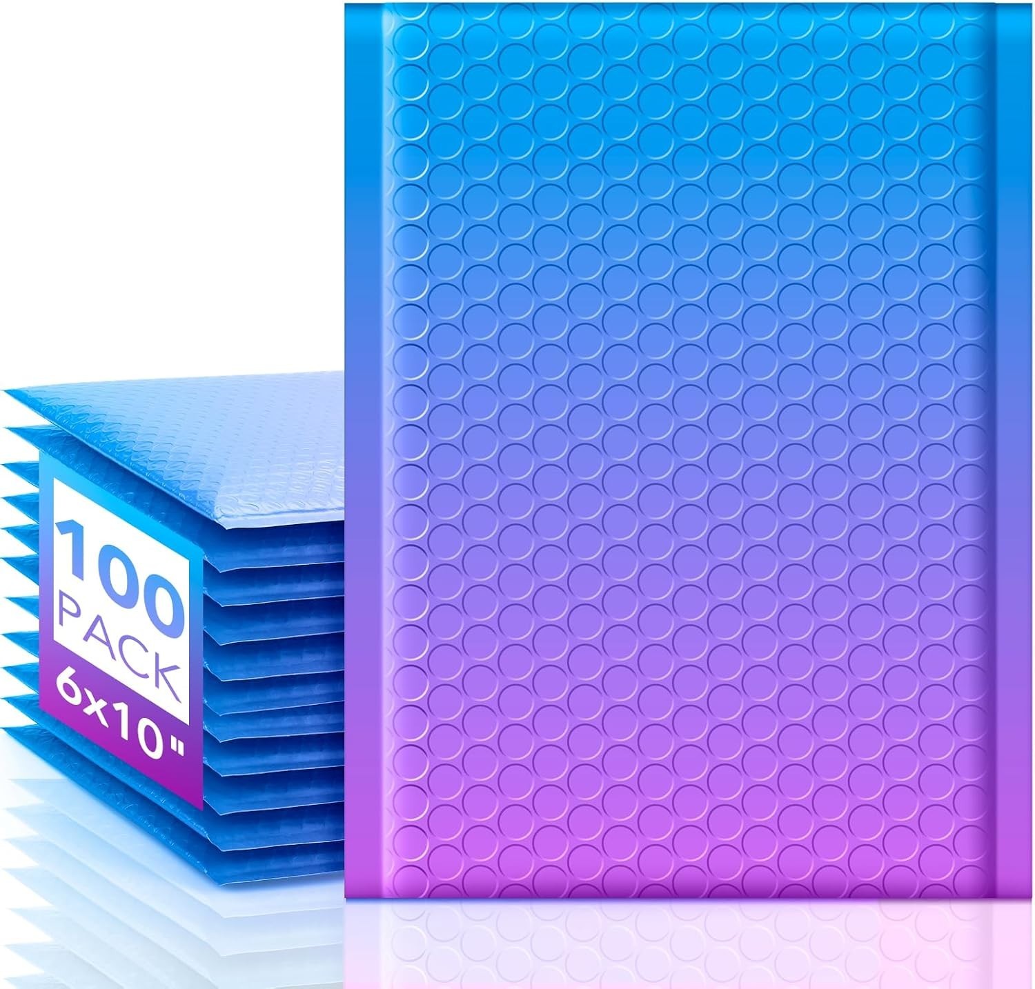 Lightweight Self-Seal Bubble Mailers 6×10