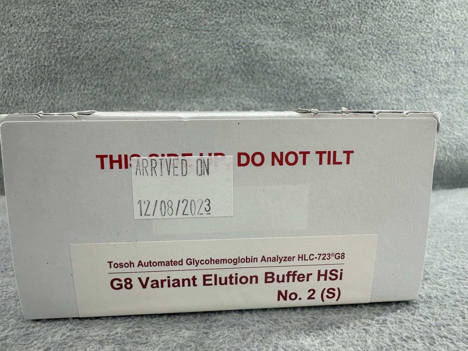 TOSOH 0021957 Bioscience Elution Buffer G8 Glycohemoglobin Analyzer #2 800mL LA