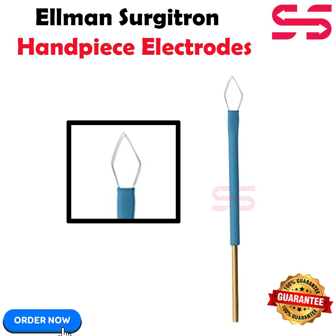 Ellman Surgitron Handpiece & Electrodes Set CE Certified Reusable-Tungsten Tips