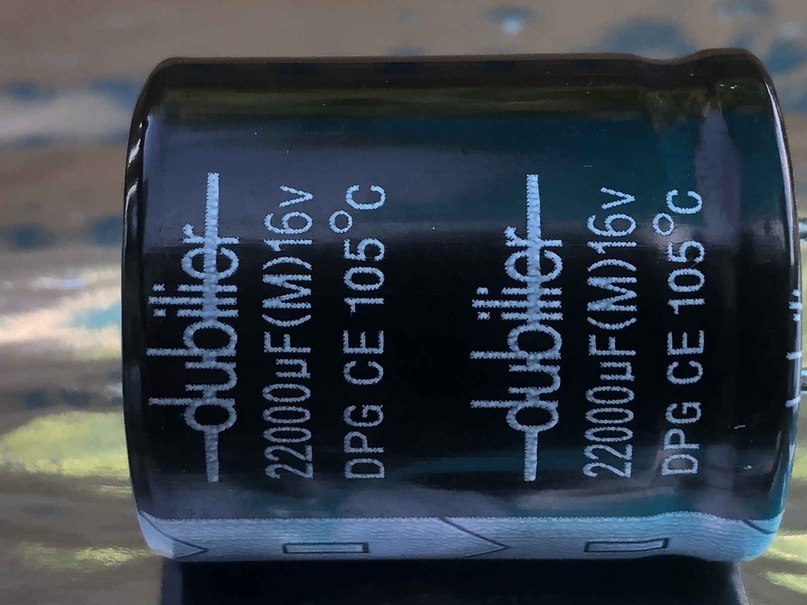 22000uF Dubilier Capacitor (M) 16v DPG CE 105 Degree C SO603 Quantity 2