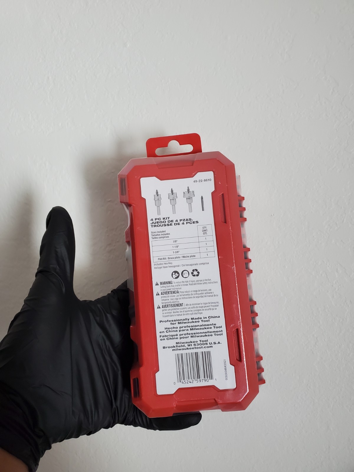 Milwaukee New Carbide Hole Cutter Kit