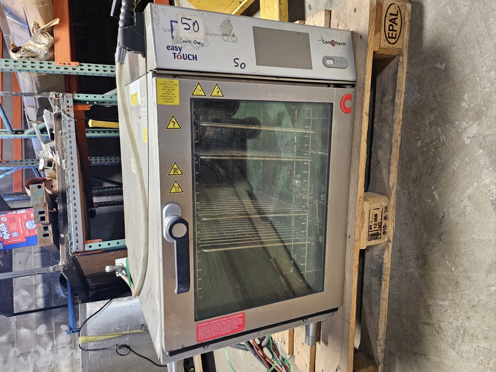 Convotherm OES 10.10 EasyTouch Commercial Combi Oven Steamer.