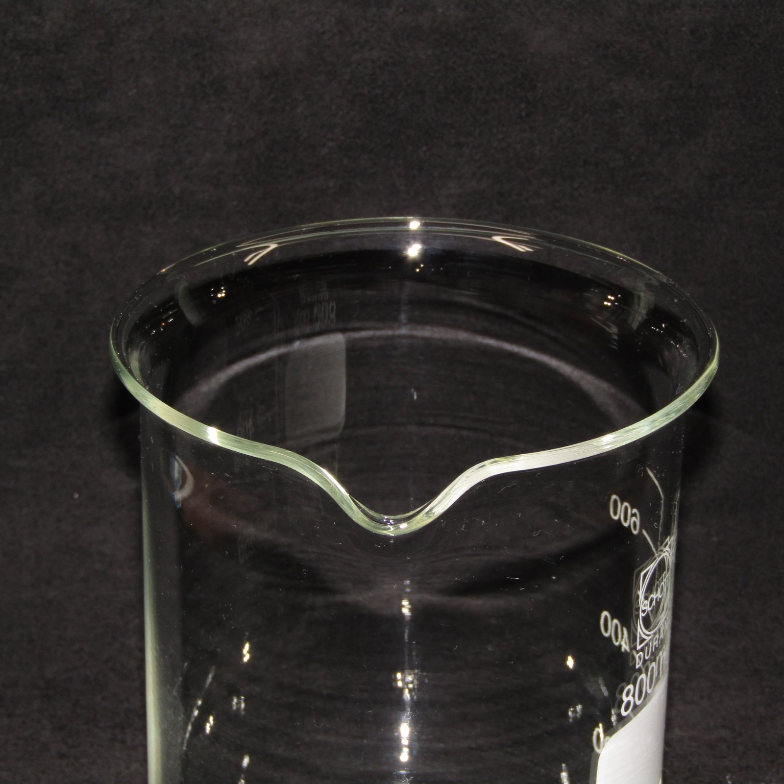 Schott Duran 800 mL Capacity Laboratory Borosilicate Glass Beaker