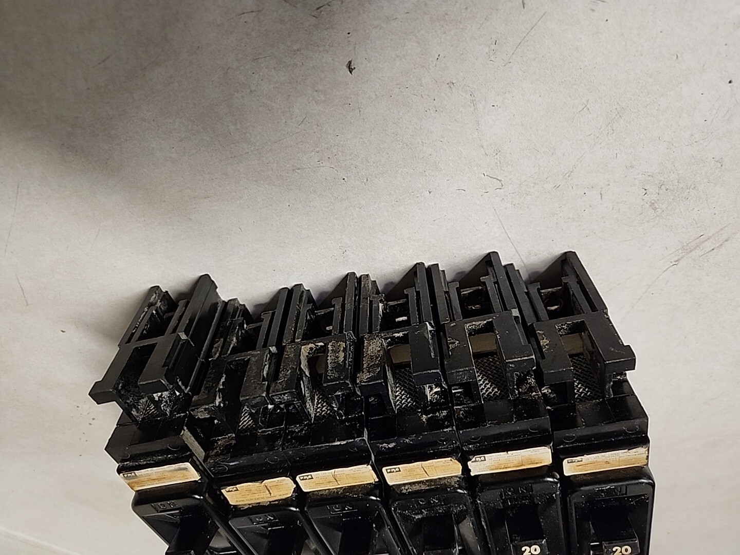 Federal Pacific Electric Company NEF214020 1 Pole 277 VAC Circuit Breaker 1 Each
