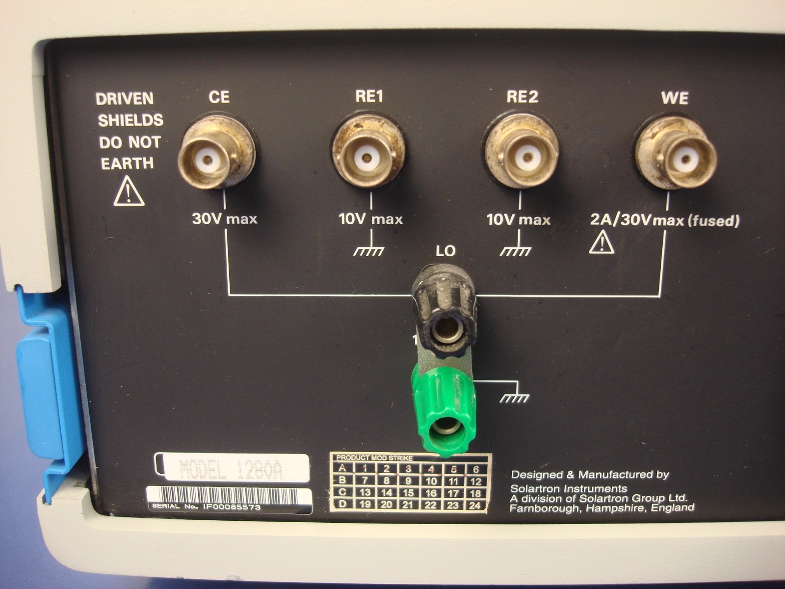 Solartron Instruments SI 1280A Electrochemical Measurement Unit