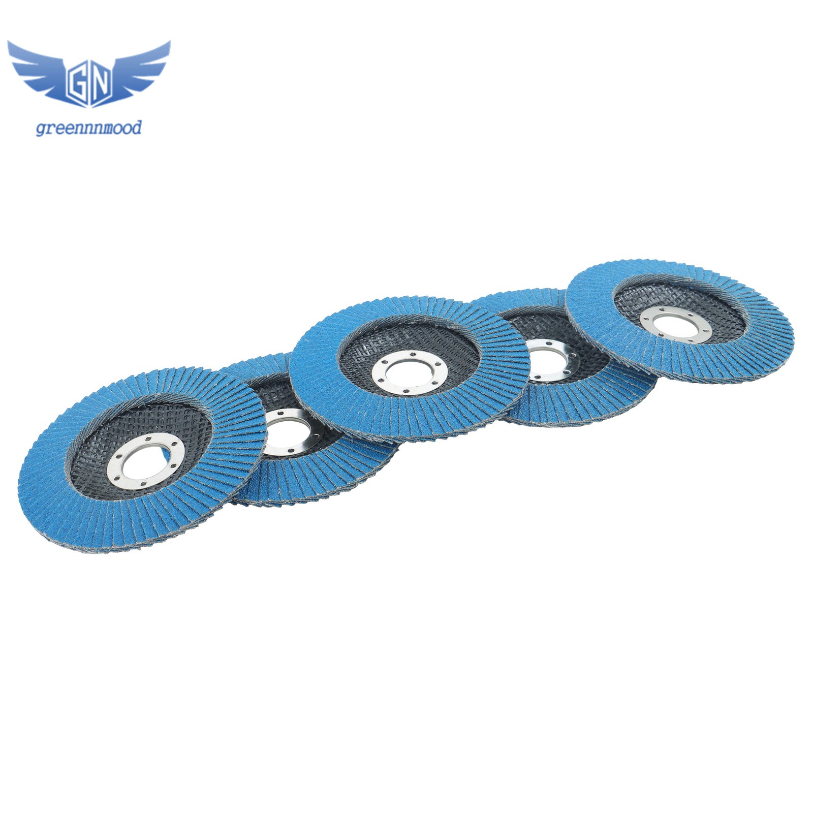20 Pack Zirconia Flap Discs 4.5×7/8″ for Angle Grinder 80 Grit Flapper Wheel T29