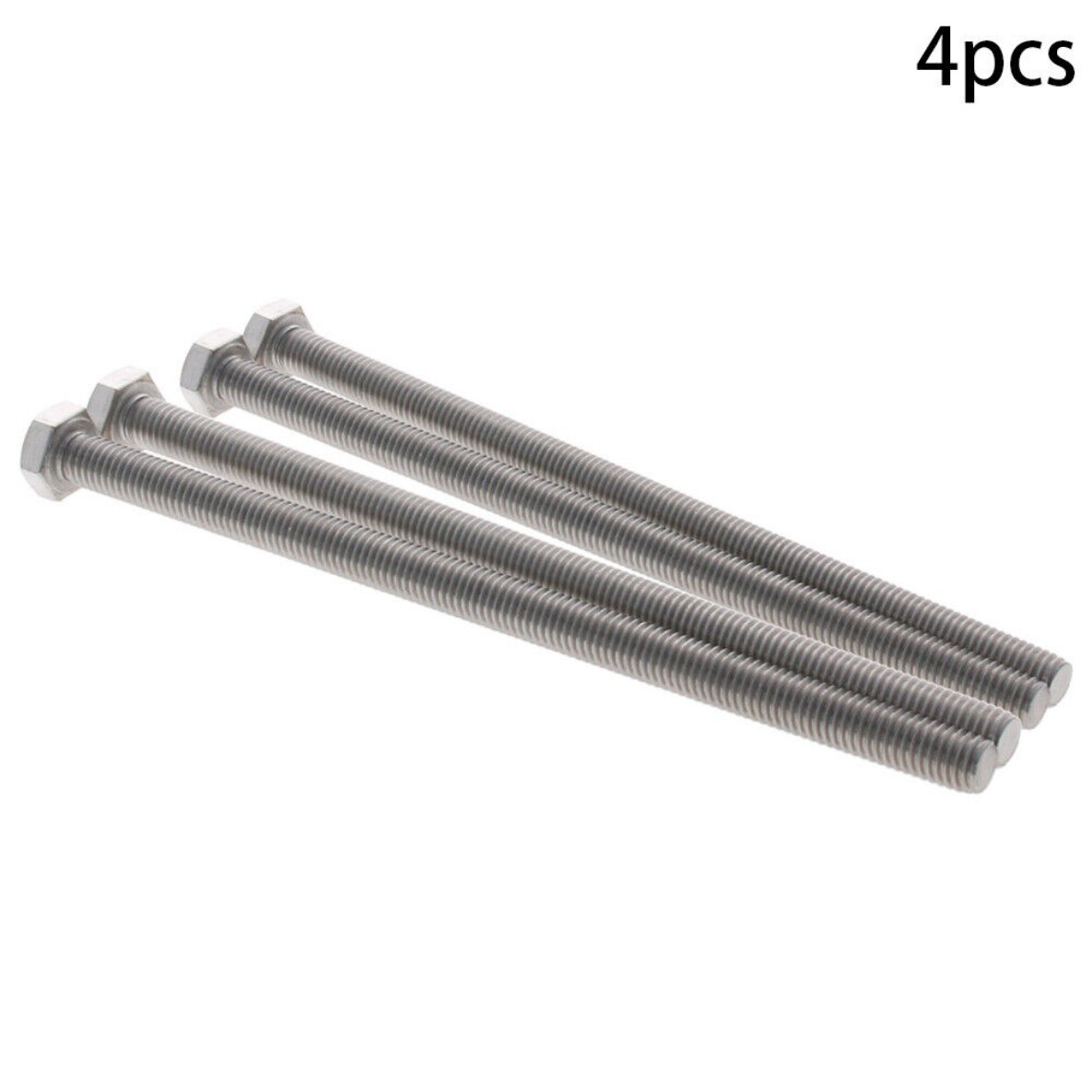 110-150mm Hex Screw M8 Socket Cap Head Hexagon Bolts 304 Stainless Steel Silver