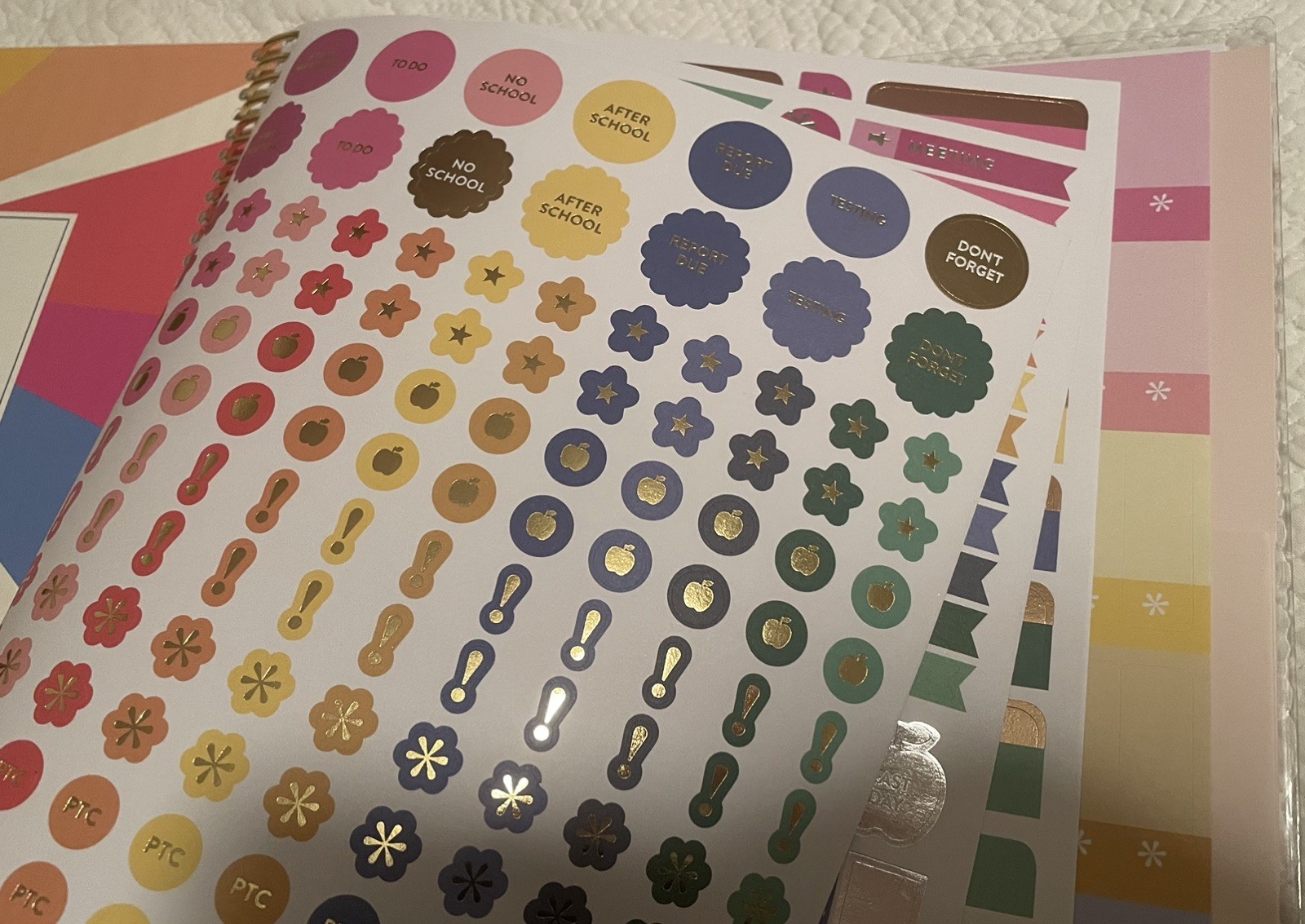 Erin Condren 8.5″x11″ 2026-2027 Teacher Lesson Planner New No Cover