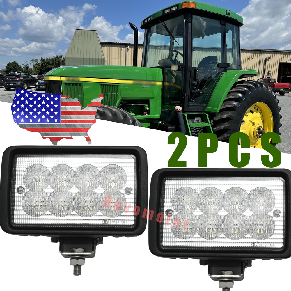For John Deere 5220,5230,5240,5250,7210,7220,7230,7240,7250 LED work Lights 2PCS