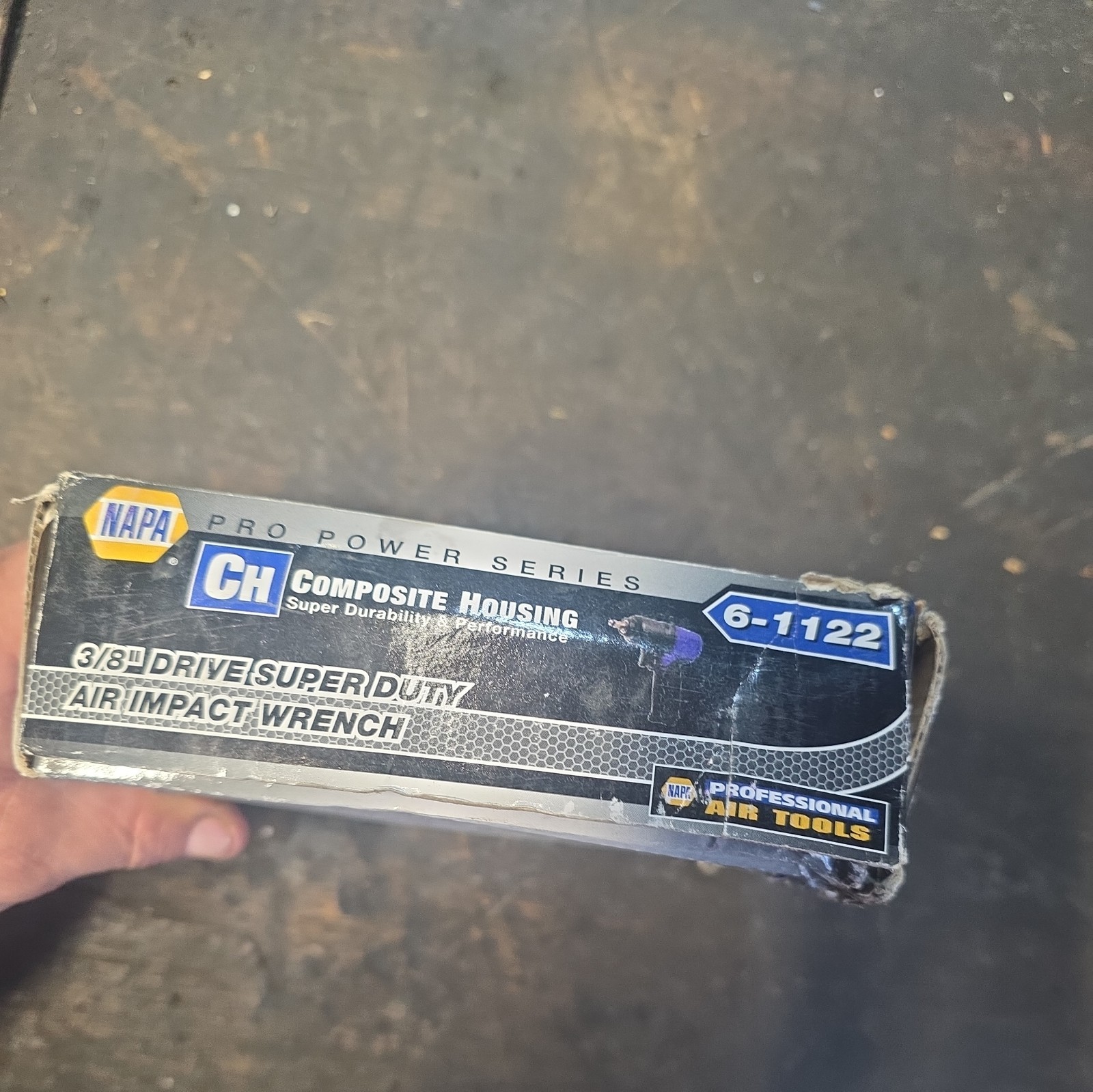 Napa Pro Power Series 6-1122 3/8″ Dr. Super Duty Air Impact Wrench