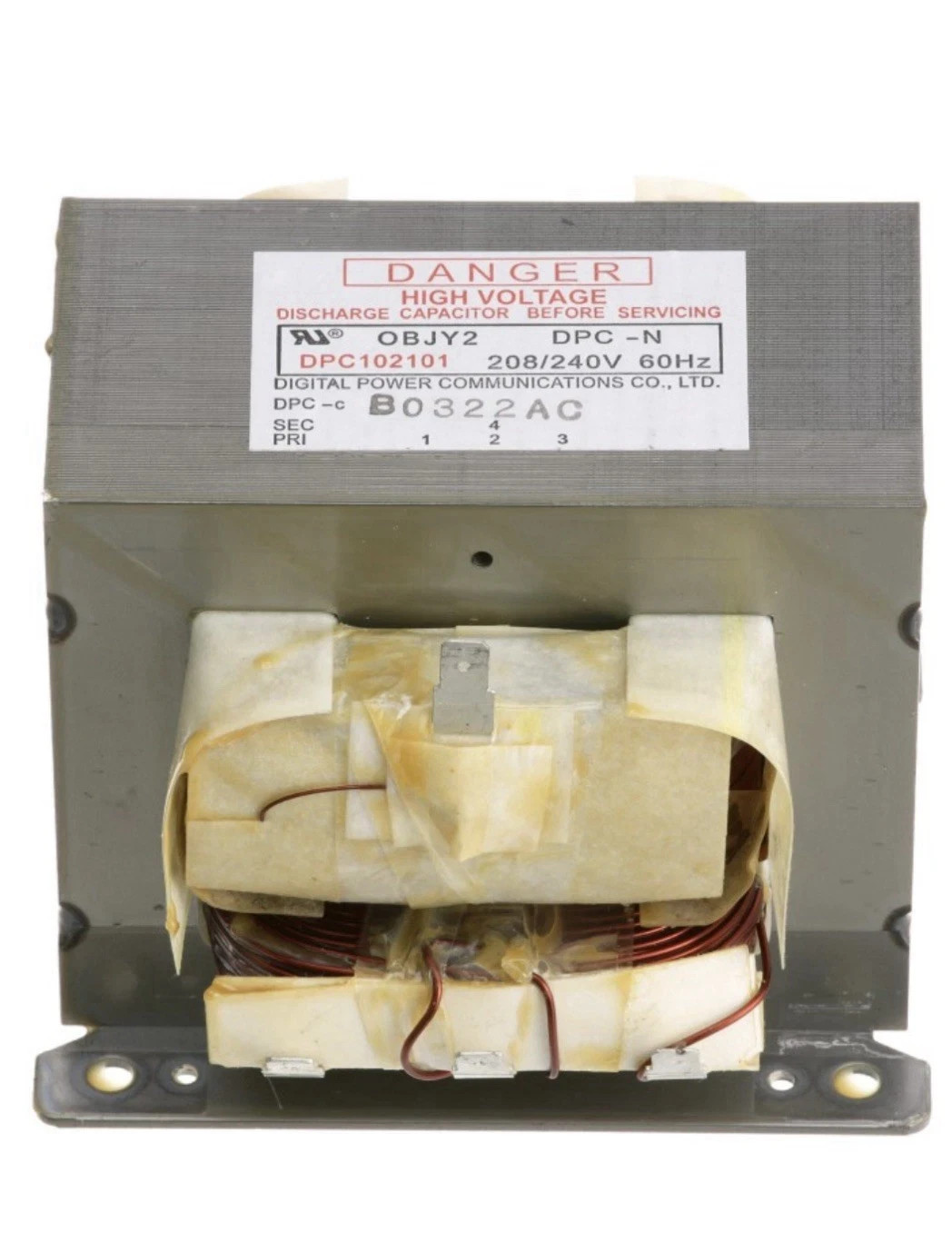 TurboChef NGC-3062-1 Transformer, 208/240 Volt, 60HZ SAME DAY SHIPPING