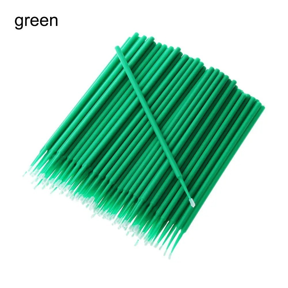 100 Microbrush Micro Brush Applicator Tips Regular, Fine, Super Fine Dental