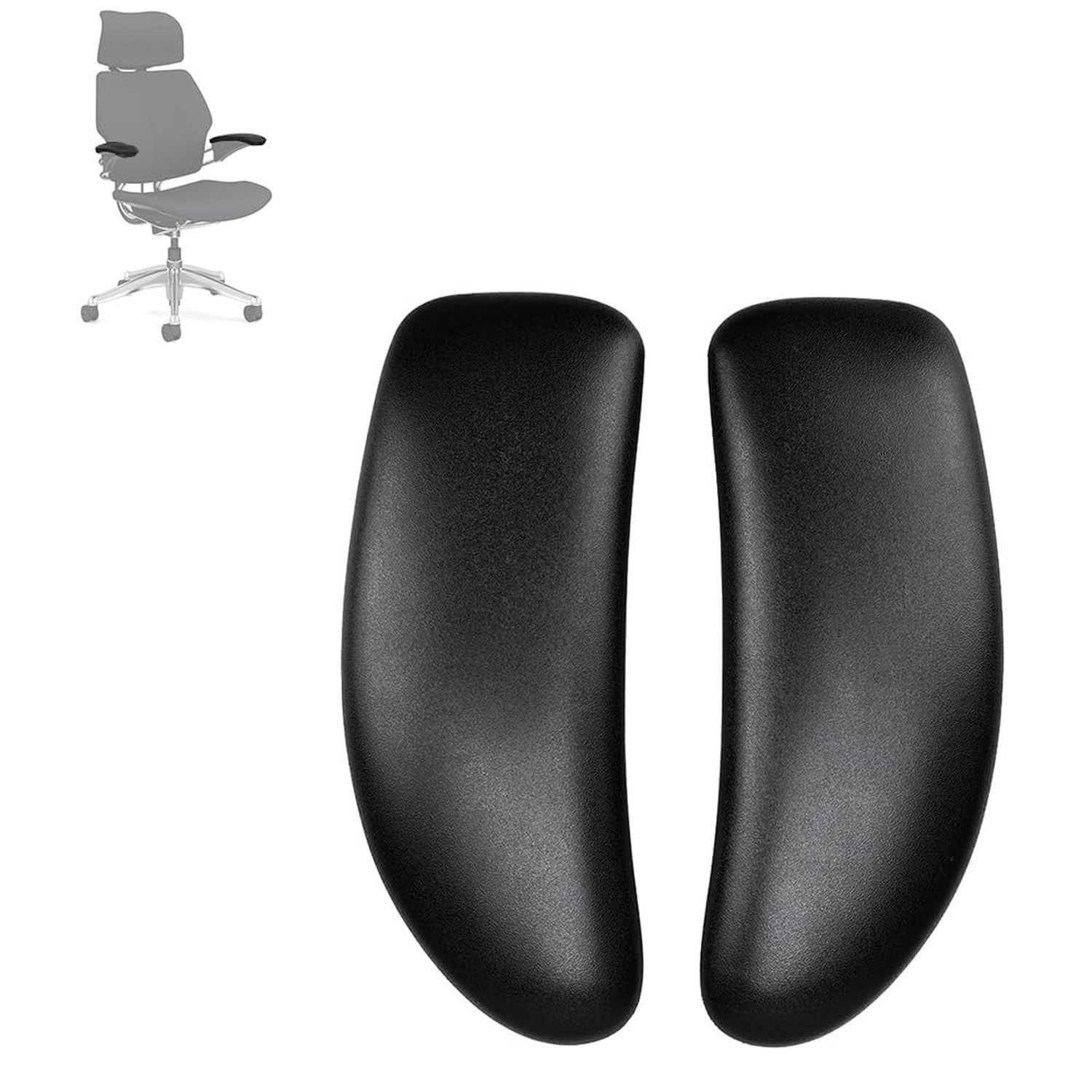 MingYi.office Vinyl Arm Pads Caps for Humanscale Freedom Office Chair, Only A…