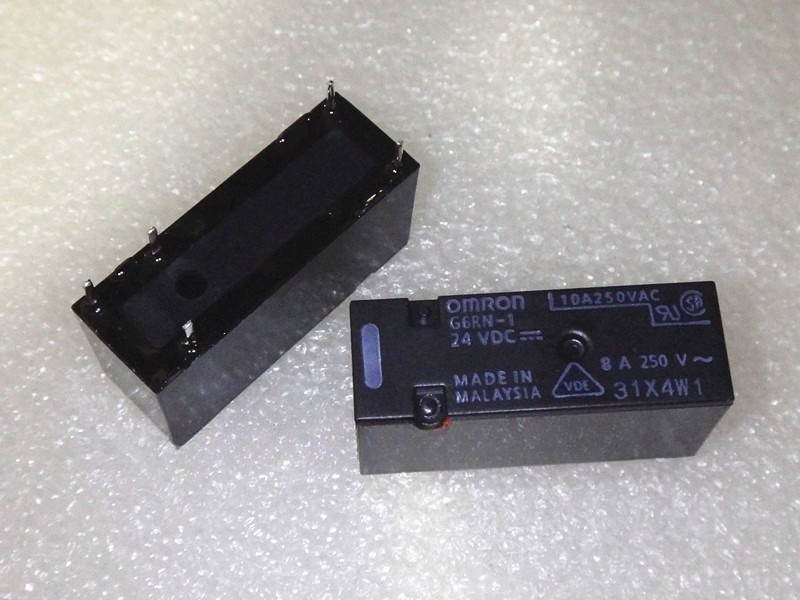 10pcs 5pins G6RN-1-24VDC G6RN-1-DC24V G6RN-1-24V OMRON Relay